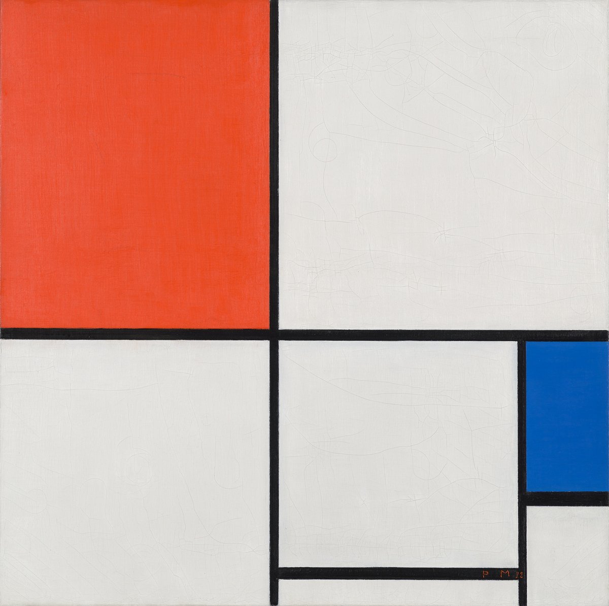 Piet Mondrian - Composition A