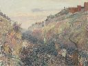 Camille Pissarro - Le Boulevard Montmartre, mardi gras