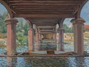 Alfred Sisley - Sous le pont de Hampton Court