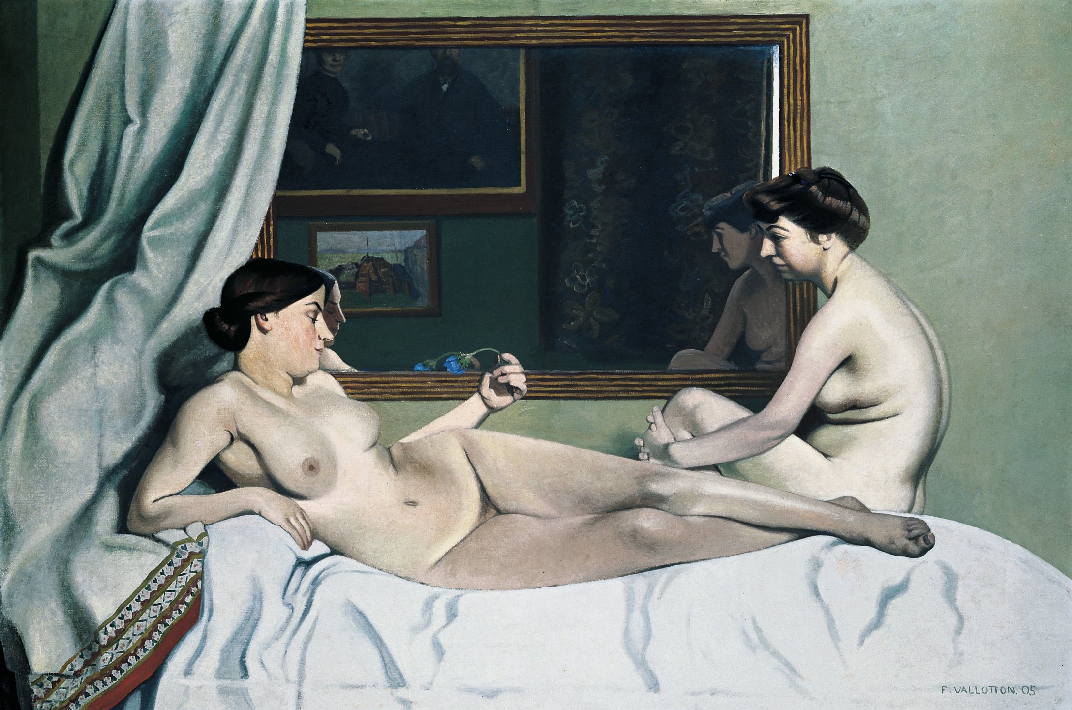 Félix Vallotton - Le repos des modèles