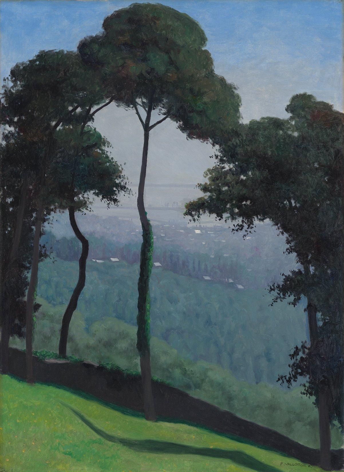 Félix Vallotton - Vue d'Honfleur