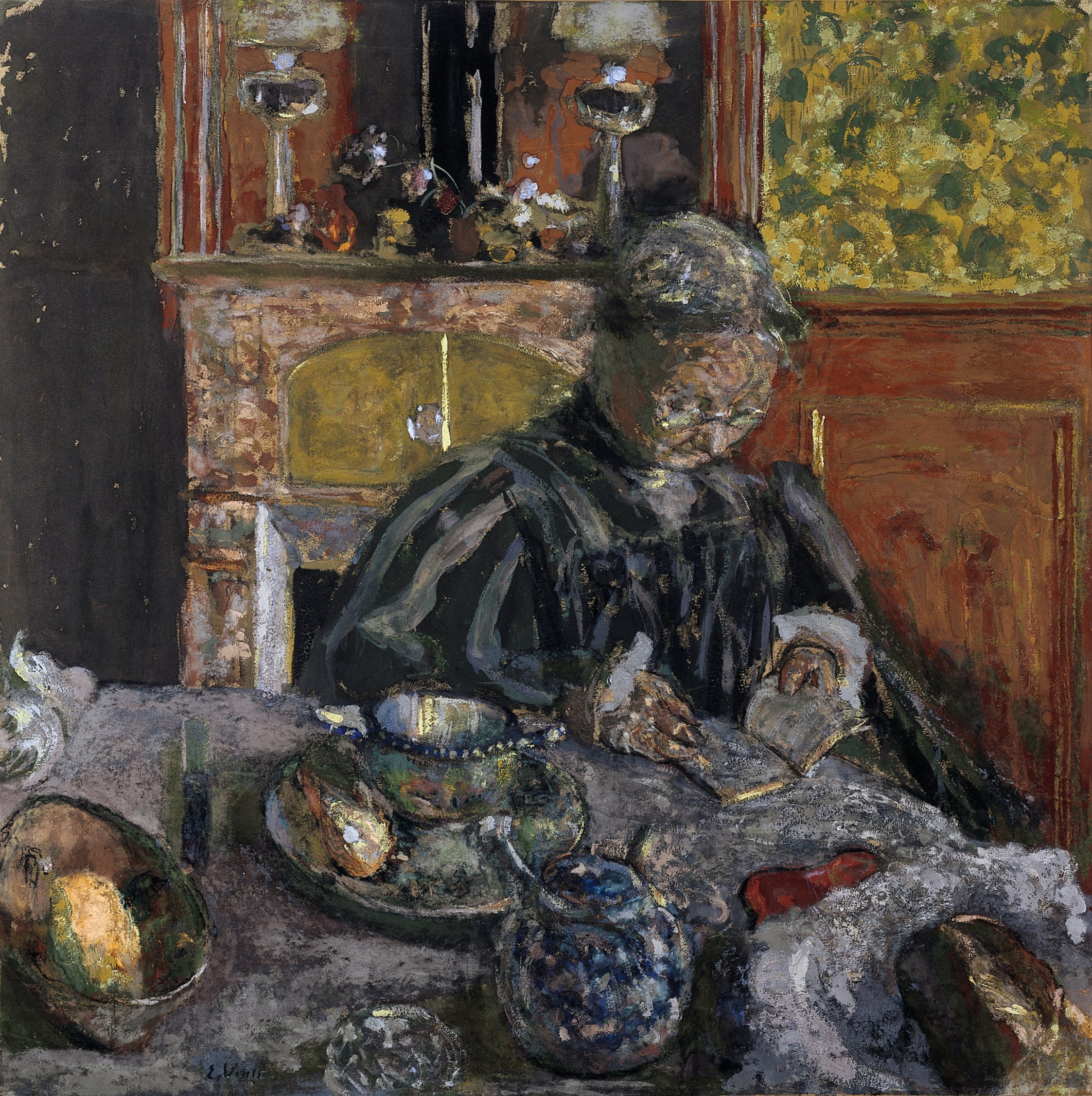 Edouard Vuillard - La liseuse