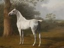 Jacques-Laurent Agasse - Schimmel auf der Weide