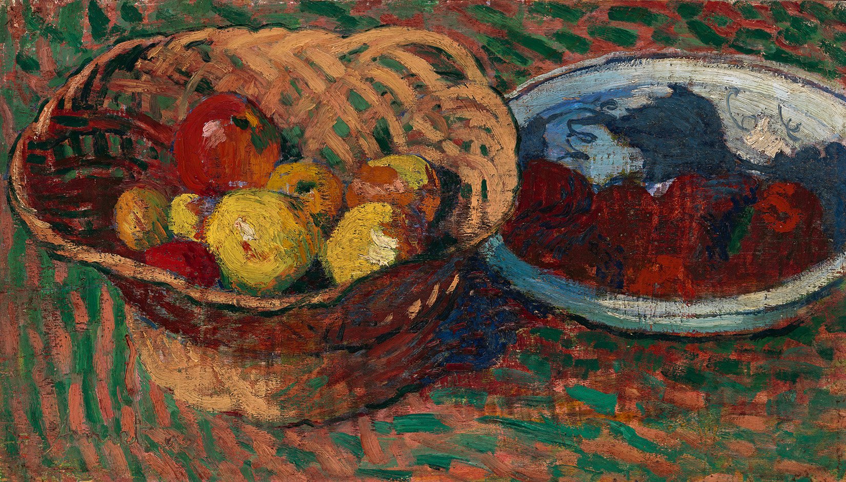 Cuno Amiet - Stillleben mit Äpfeln und Tomaten