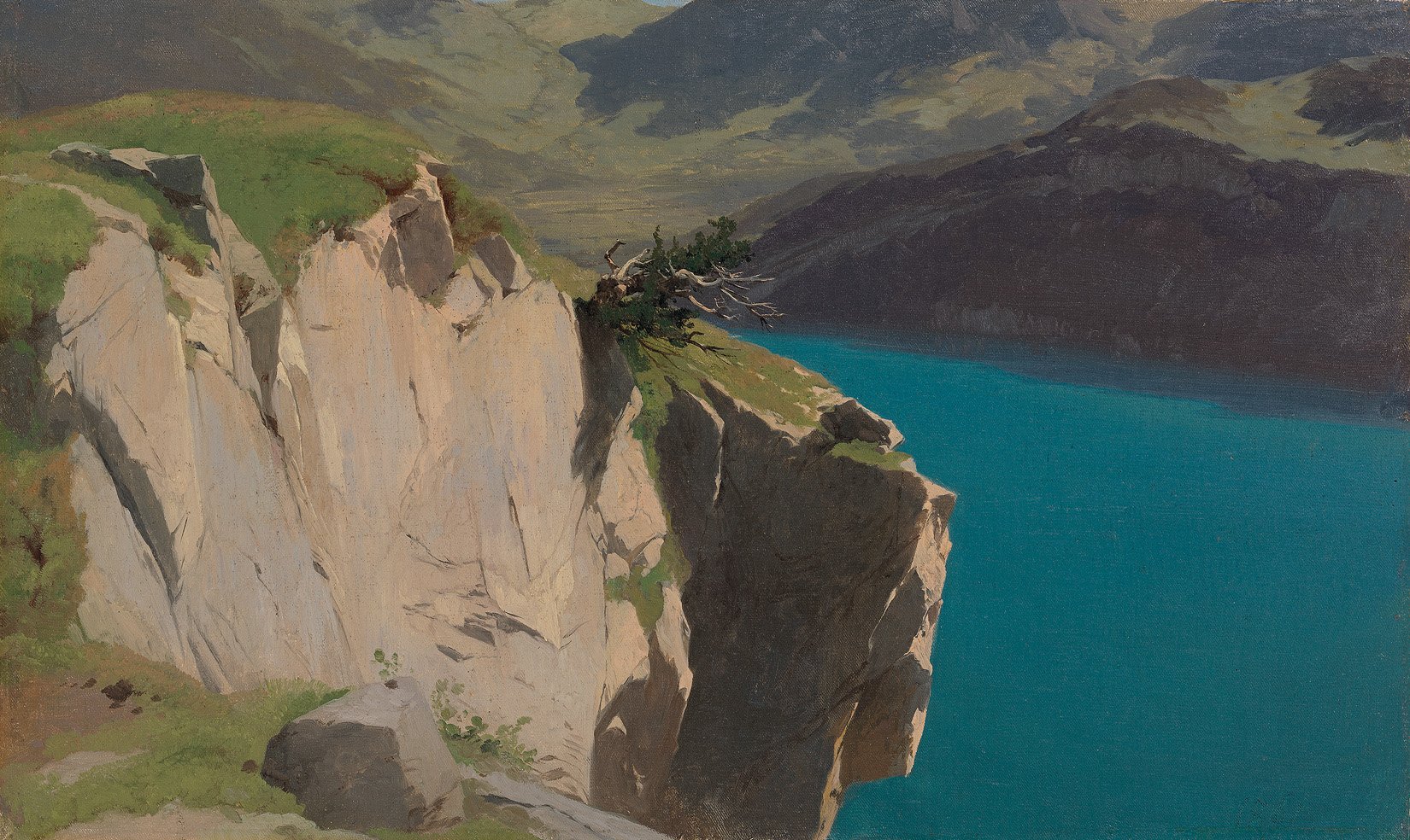 Alexandre Calame - Felsen bei Seelisberg
