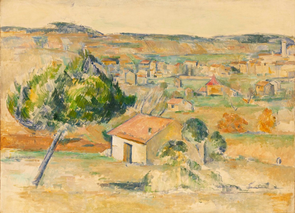 Cézanne - Plaine provencale