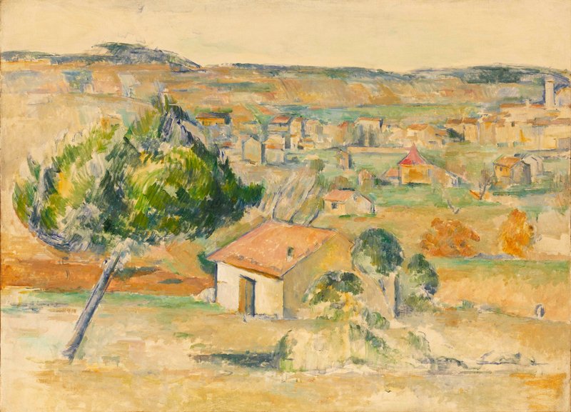 Cézanne - Plaine provencale