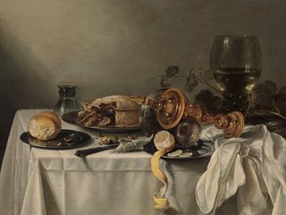 Pieter Claesz - Stillleben mit Römer