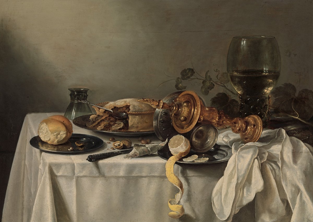 Pieter Claesz - Stillleben mit Römer