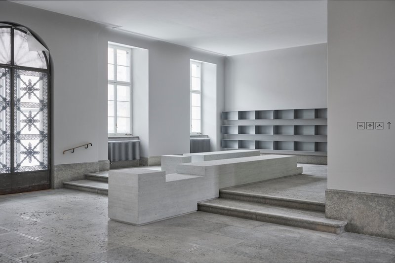 Eingangshalle des Kunst Museum Winterthur | Reinhart am Stadtgarten. Foto: Andrew Alberts