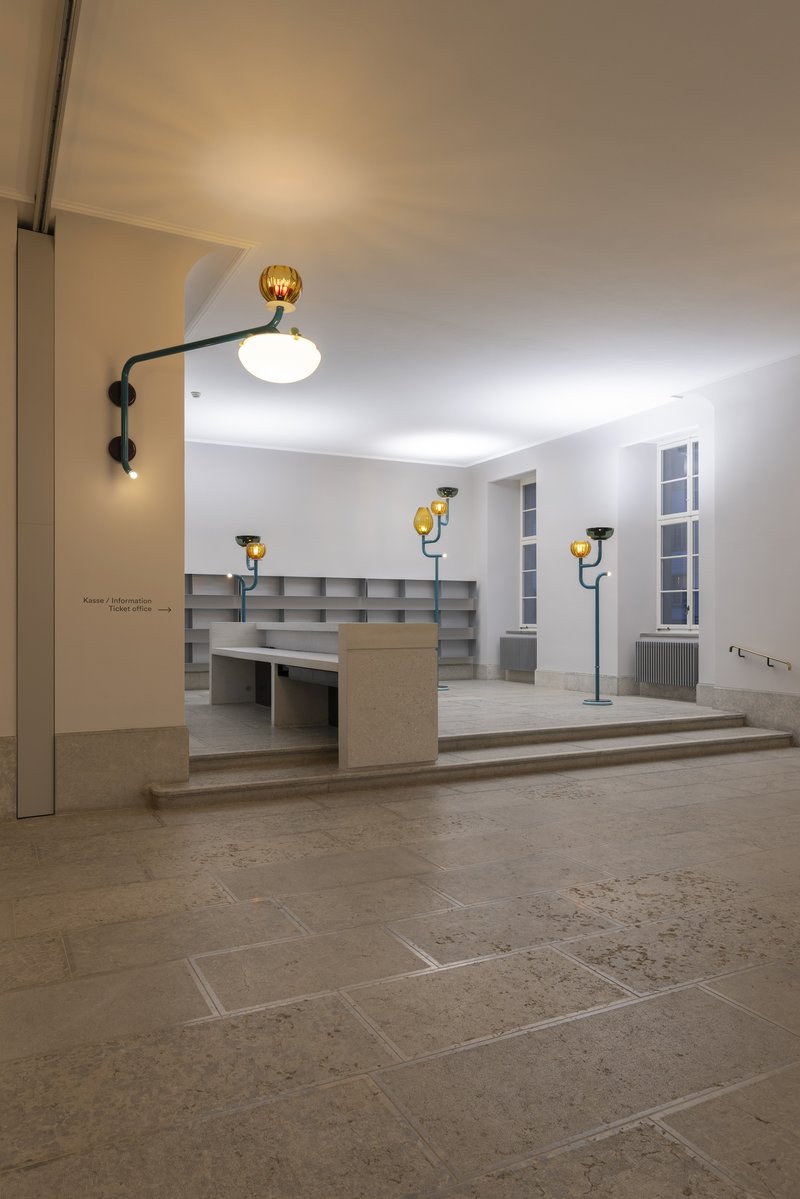 Eingangshalle Kunst Museum Winterthur | Reinhart am Stadtgarten. Foto: Reto Kaufmann
