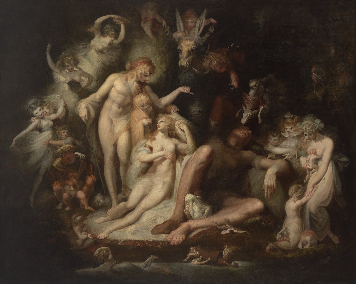 Johann Heinrich Füssli - Titanias Erwachen