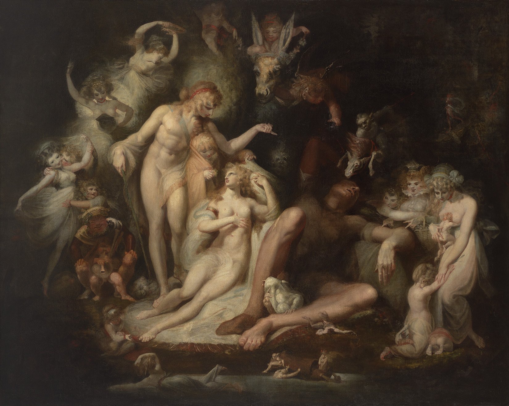 Johann Heinrich Füssli - Titanias Erwachen