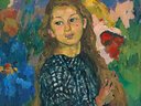 Giovanni Giacometti - Bildnis Ottilia Giacometti