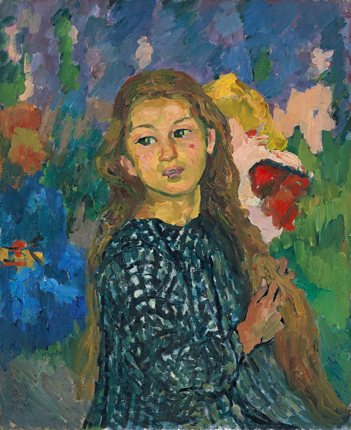 Giovanni Giacometti - Bildnis Ottilia Giacometti