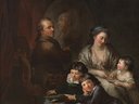 Anton Graff - Die Familie des Künstlers vor dem Bildnis Johann Georg Sulzers