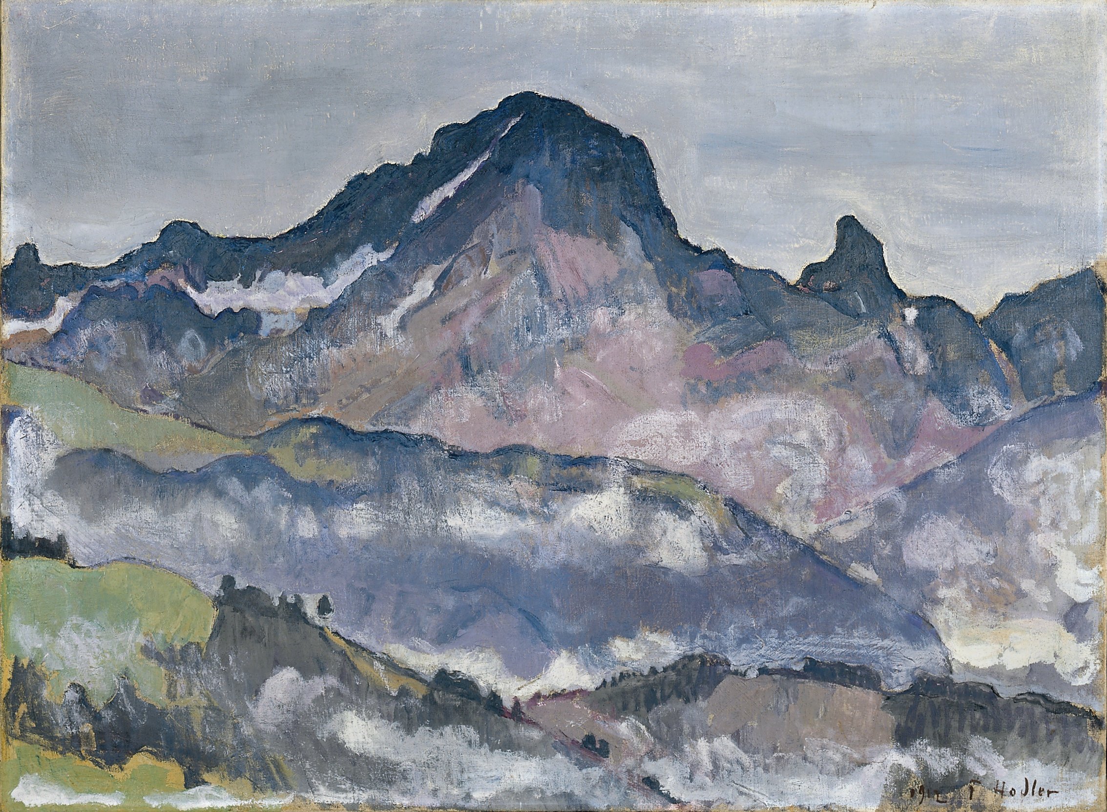 Ferdinand Hodler - Grand Muveran