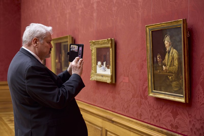 Albert Anker: Der Trinker. Foto: Lea Reutimann