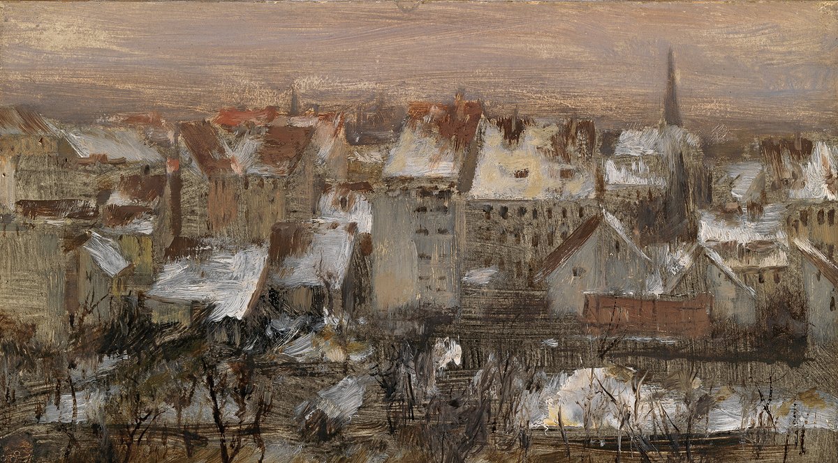 MENZEL_Berliner Hinterhaeuser im Schnee.1847