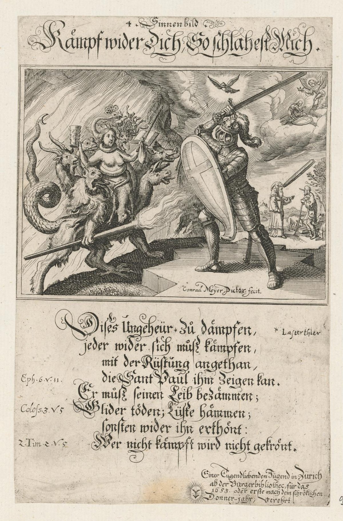 Meyer - Neujahrsblatt 1653