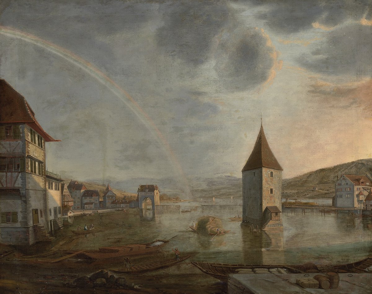 Meyer - Zürichsee mit Regenbogen