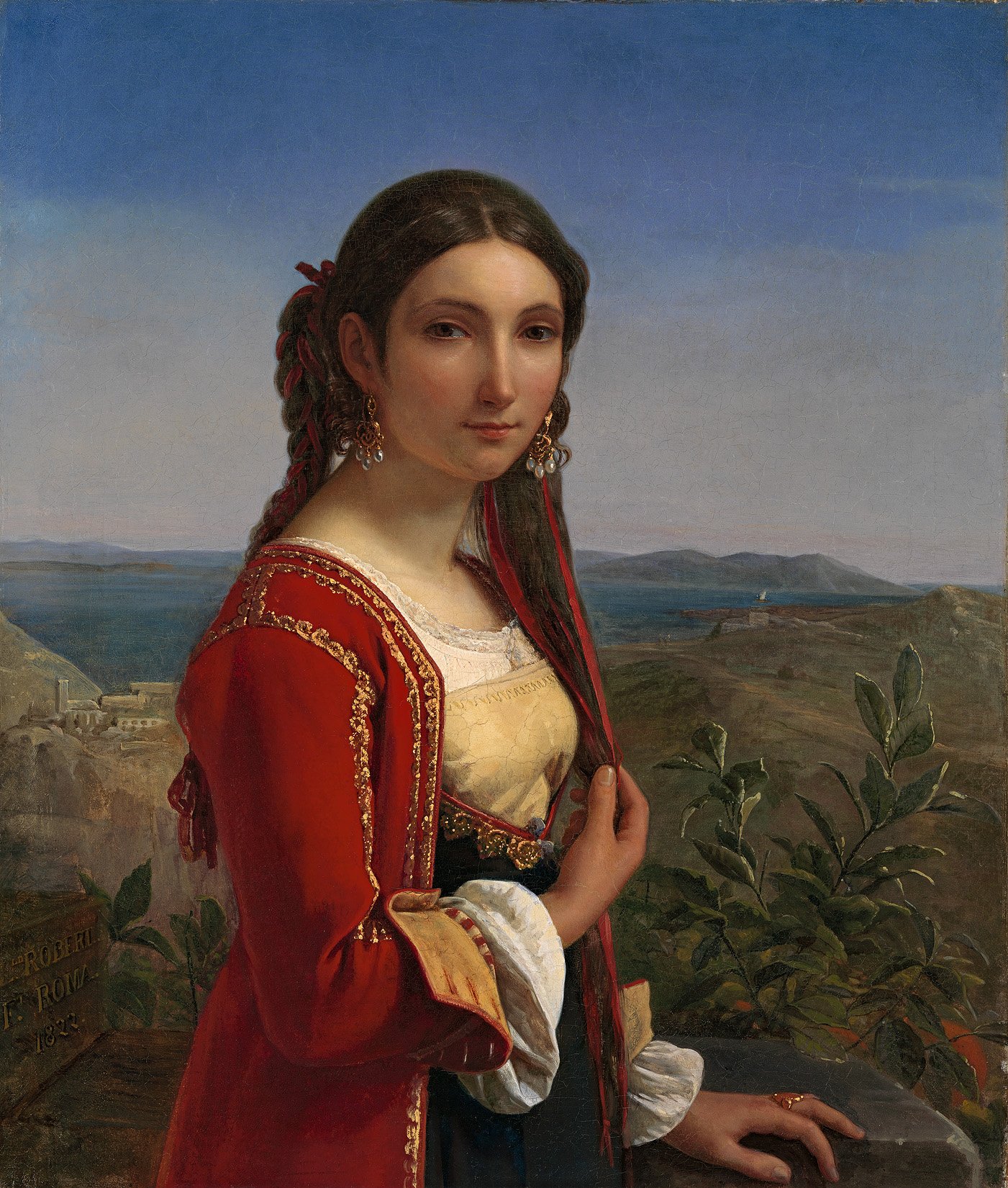 Louis-Léopold Robert - Mädchen von Procida