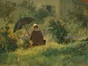 Carl Spitzweg - Der Maler im Garten