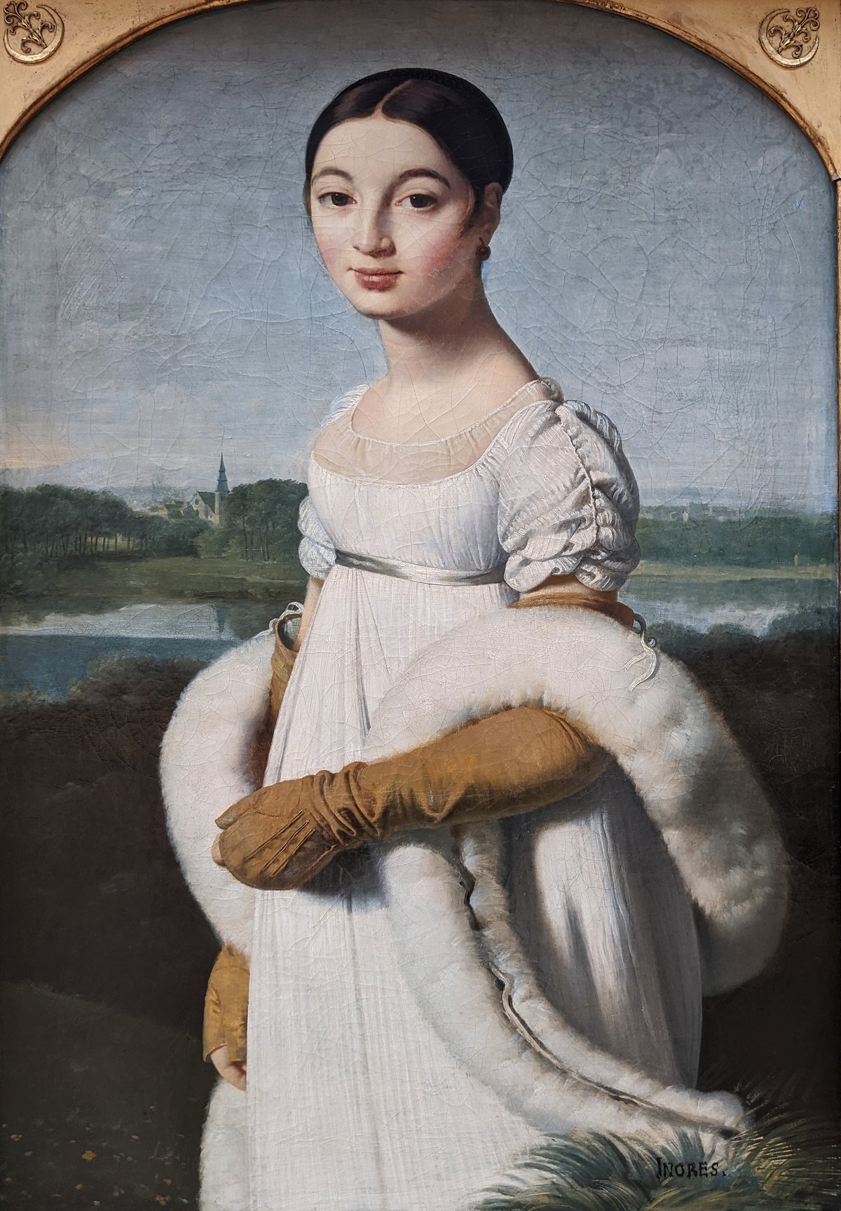 Jean-Auguste-Dominique Ingres - Mademoiselle Caroline Rivière